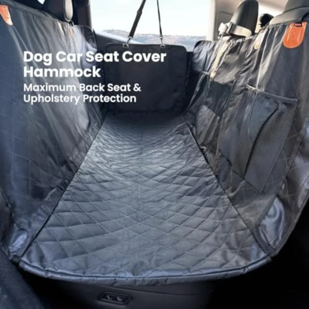 Dog Seat Cover, [100% Waterproof] Hammock Scratch Proof Nonslip Durable Pet Back